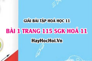 Giải bài 1 trang 115 SGK Hoá 11: Tính chất vật lý, hoá học của Ankan, điều chế, ứng dụng